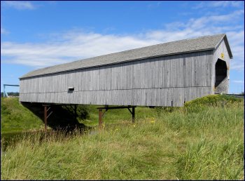 Wheaton Bridge from east