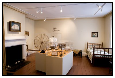exhibits on display at Boultenhouse Heritage Centre